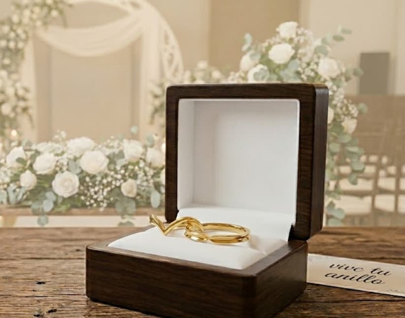 Alianzas en estuche premium Vive tu anillo